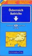 Offizielle Strassenkarte Der Schweiz =: Austria, Road Map for Sightseeing) - K Ummerly