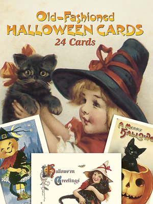 Old-Fashioned Halloween Cards: 24 Cards - Oldham, Gabriella (Editor)