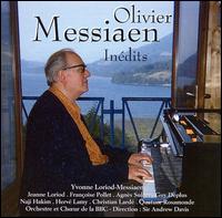 Olivier Messiaen: Indits - Agnes Sulem-Bialobroda (violin); Christian Larde (flute); Francoise Pollet (soprano); Guy Deplus (clarinet);...