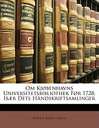 Om Kjbenhavns Universitetsbibliothek Fr 1728, Isr Dets Hndskriftsamlinger