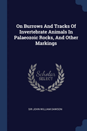 On Burrows and Tracks of Invertebrate Animals in Palaeozoic Rocks, and Other Markings