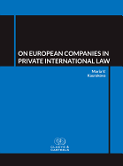 On European Companies in Private International Law