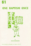 One Baptism Once - Buchanan, Colin