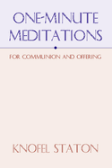 One Minute Meditations