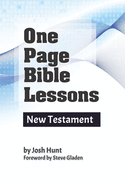 One Page Bible Lessons: New Testament