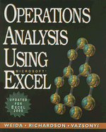 Operations Analysis Using Microsoft Excel