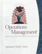 Operations Management - Vickery, and Markland, Robert E, and Davis