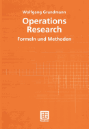 Operations Research: Formeln Und Methoden
