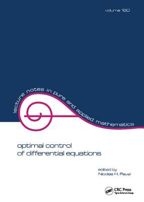 Optimal Control of Differential Equations - Pavel, Nicolae H. (Editor)
