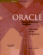 Oracle Backup & Recovery Handbook - Velpuri, Rama