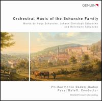 Orchestral Music of the Schuncke Family - David Pia (cello); Robert Langbein (french horn); Yasushi Ideue (violin); Baden-Baden Philharmonic Ensemble;...