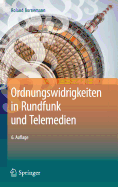 Ordnungswidrigkeiten in Rundfunk Und Telemedien