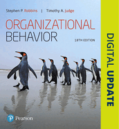 Organizational Behavior Plus 2019 Mylab Management with Pearson Etext -- Access Card Package