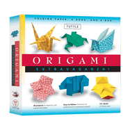 Origami Extravaganza! Folding Paper, a Book, and a Box: Origami Kit Includes Origami Book, 38 Fun Projects and 162 High-Quality Origami Papers: Great for Both Kids and Adults