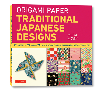 Origami Paper: Traditional Japanese Designs Large - Tuttle Publishing