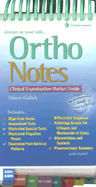 Orthonotes: Clinical Examination Pocket Guide - Gulick, Dawn, PT, PhD, Atc, CSCS