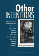 Other Intentions: Cultural Contexts and the Attribution of Inner States