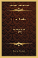 Other Lyrics: An Aftermath (1900)