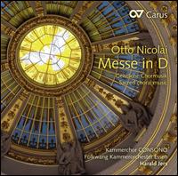 Otto Nicolai: Messe in D - Alexandra Thomas (mezzo-soprano); Beate Michel (piano); Lucas Singer (bass); Sarah Schnier (soprano); Wolfgang Klose (tenor);...