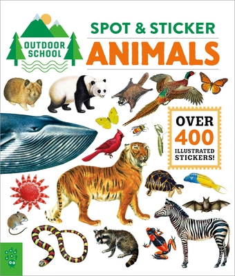 Outdoor School: Spot & Sticker Animals - Odd Dot