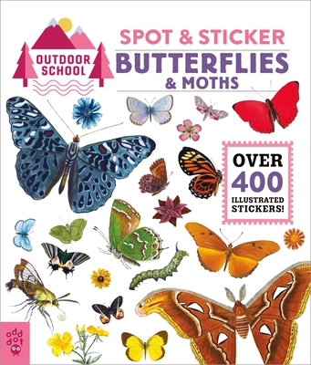 Outdoor School: Spot & Sticker Butterflies & Moths - Odd Dot