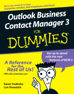 Outlook 2007 Business Contact Manager for Dummies