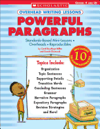 Overhead Writing Lessons: Powerful Paragraphs: Standards-Based Mini-Lessons - Overheads - Reproducibles