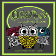 Owls: Coloring Book