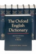 Oxford English Dictionary 2e V1