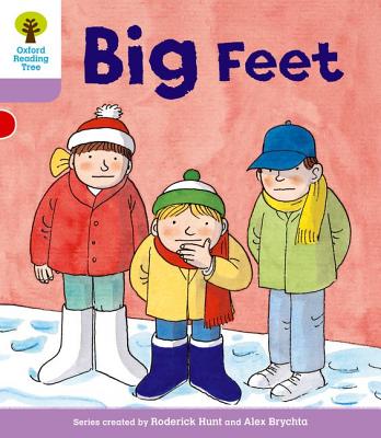 Oxford Reading Tree: Level 1+: First Sentences: Big Feet - Howell, Gill, and Hunt, Roderick