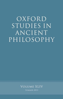 Oxford Studies in Ancient Philosophy, Volume 44 - Inwood, Brad (Editor)