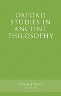 Oxford Studies in Ancient Philosophy, Volume 46