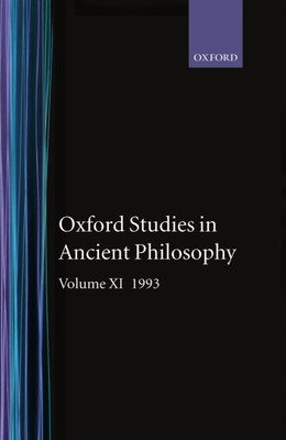 Oxford Studies in Ancient Philosophy - Taylor, C C W (Editor)