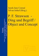 P. F. Strawson - Ding Und Begriff / Object and Concept