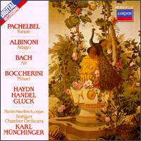 Pachelbel: Kanon; Albinoni: Adagio; Bach: Air... - Martin Haselbck (organ); Robert Dohn (flute); Stuttgart Chamber Orchestra; Karl Mnchinger (conductor)
