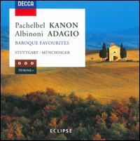 Pachelbel: Kanon; Albinoni: Adagio - Lothar Koch (oboe); Martin Haselbck (organ); Stuttgart Chamber Orchestra; Karl Mnchinger (conductor)