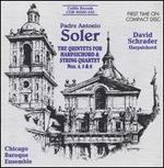 Padre Antonio Soler: The Quintets for Harpsichord & String Quartet No. 4, 5 & 6