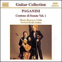 Paganini: Centone de Sonate Vol. 1 - Moshe Hammer (violin); Norbert Kraft (guitar)