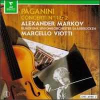 Paganini: Concerti Nos. 1 & 2 - Alexander Markov (violin); Saarbrucken Radio Symphony Orchestra; Marcello Viotti (conductor)
