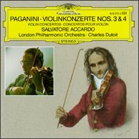 Paganini: Violin Concertos Nos.3 & 4 - Salvatore Accardo (violin); London Philharmonic Orchestra; Charles Dutoit (conductor)