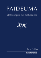 Paideuma 54/2008: Mitteilungen Zur Kulturkunde. Frobenius-Gesellschaft E. V.