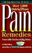 Pain Remedies: From Little Ouches to Big Aches