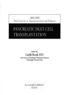 Pancreatic Islet Cell Transplantation - Ricordi, Camillo (Editor)