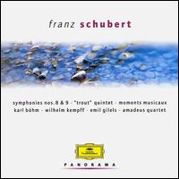 Panorama: Franz Schubert - Amadeus Quartet; Emil Gilels (piano); Jrg Demus (piano); Paul Badura-Skoda (piano); Rainer Zepperitz (double bass);...