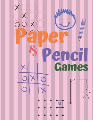 Paper & Pencil Games: Paper & Pencil Games: 2 Player Activity Book, Blue - Tic-Tac-Toe, Dots and Boxes - Noughts And Crosses (X and O) -hangman - Connect Four -- Fun Activities for Family Time - Books, Carrigleagh