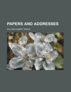 Papers and Addresses