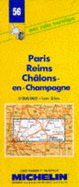Paris, Reims, Chalons-Sur-Marne Map