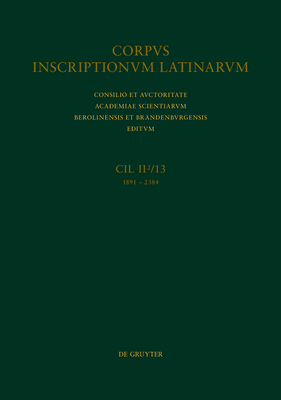 Pars Septentrionalis Conventus Carthaginiensis (Titulcia, Toletum, Consabura, Segobriga) - Abascal Palaz?n, Juan Manuel (Editor), and Alfldy, Gez (Editor)