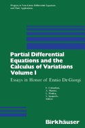 Partial Differential Equations and the Calculus of Variations: Essays in Honor of Ennio de Giorgi Volume 1