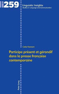 Participe Prsent Et Grondif Dans La Presse Franaise Contemporaine